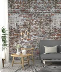 Oude Muur Van Rode Bakstenen Ak1049 Fotobehang Looks Behang Expresse