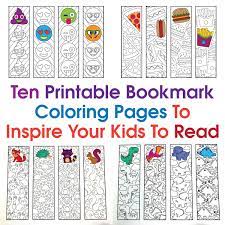 Once the new window opens, right click to save the image. Ten Printable Bookmark Coloring Pages To Inspire Your Kids To Read Scribble Stitch