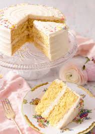 In another bowl, combine the milk and vanilla extract. Vanilla Cake Recipe Preppy Kitchen
