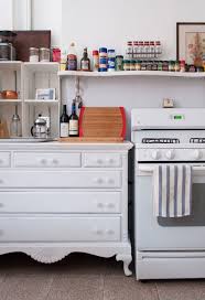 Welcome to techno wood kitchen cabinets, bedroom wardrobes, bathroom units, furniture, doors & flooring in nairobi, kenya techno wood limited kitchen and cabinets kenya creates extra ordinary interior designs based on the broad experience and its firm belief that successful designs must be generated by the individual characteristics of each. Old School Charm In A Brooklyn Railroad Apartment Freestanding Kitchen Repurposed Kitchen Railroad Apartment