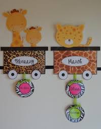 Safari Jungle Theme Birthday Bulletin Board Idea Birthday Board Classroom Birthday Bulletin Boards Birthday Bulletin