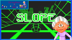 Speed down on a randomized slope. Cool Games Slope