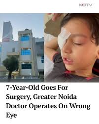 In a case of medical negligence, a seven-year-old boy, who went for surgery 