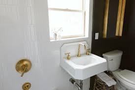 to install a wall mount bathroom sink