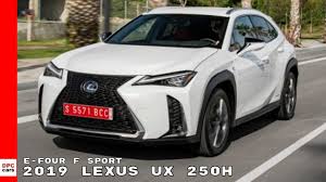 レクサス・ux, rekusasu ux) is a subcompact luxury crossover suv from lexus, a luxury division of toyota. 2019 Lexus Ux 250h E Four F Sport White Youtube
