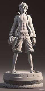 Monkey D Luffy Faywang Art Luffy Monkey D Luffy Human Sculpture