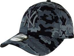 New Era 940 Seasonal Camo Baseball Cap Grey And Black Camo With The Ny Front Logo New Era Side Logo And The Grey Visor Und Baseball Cap Yankees News Baseball