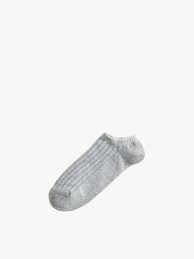 Vớ Cổ Ngắn Sọc Gân VO008 Màu Xám - 4MEN®
