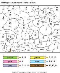 Pin By Carrie Allen On Color Me Bad Math Coloring Worksheets Math Coloring Addition Coloring Worksheet