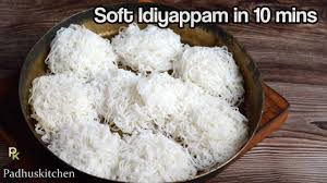Soft Idiyappams In 10 Mins Easy Idiyappam Recipe With Homemade Idiyappam In 2020 Podi Recipe Recipes Puri Recipes