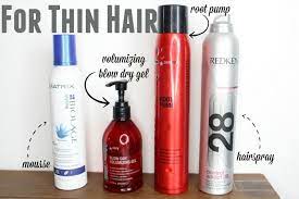 The Best Hair Products For Different Hair Types Super Thin Hair Cool Hairstyles Hairstyles For Thin Hair