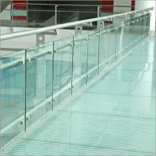 The two horizontal rails and about 10 vertical add up to around 100metres of railing. Glass And Steel Railing Fabricators In Chandigarh Ludhiana Jalandhar Patiala Amritsar Punjab Ark Fabrication Works