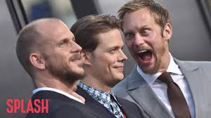 Stellan skarsgård was born in gothenburg, västra götalands län, sweden, to gudrun (larsson) and jan skarsgård. Watch Alexander Skarsgard Try To Make Brother Bill Jump At It Premiere Splash News Tv Youtube