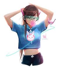 Summer Casual Dva By Rossdraws Overwatch Overwatch Overwatch Wallpapers Overwatch Drawings