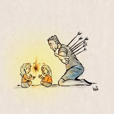 Fi on X: "the sacrifice of a father ...