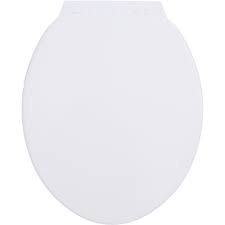 Fantasia 17 White Standard Plastic Toilet Seat Walmart Com Walmart Com
