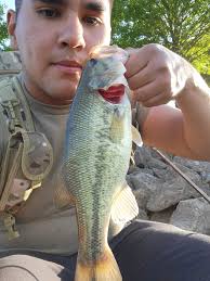 Fishing at Garrisons with a notable catch of 4.2oz fish