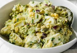 Salade Aux œufs Et A L Avocat Recette Recettes De Cuisine Salade Aux Oeufs Et Recette