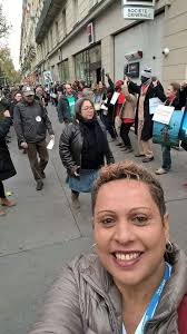 MC member -Maria Nailevu in Paris...