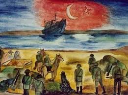 Canakkale Savasi Cizimleri Canakkale Savasi Resim Yarismasi Cizimleri Canakkale Savasi Ogrenci Cizimleri Canakkale Savasi Kara Painting Painting Lessons Art