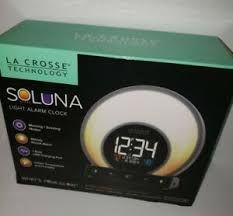 La crosse soluna light alarm clock. La Crosse Technology Soluna Light Alarm Clock 5 Light Modes Ebay