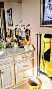 Black And Yellow Bathroom Decor Yellow Bathroom Decor Yellow Bathrooms Bathroom Decor