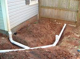 Use standard couplings to connect the pipe sections. Simple Factoids About Landscape Drainage Backyard Drainage Landscape Drainage Yard Drainage