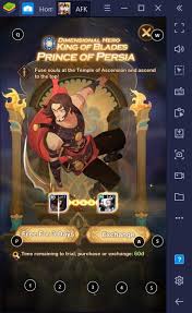 Jul 16, 2014 @ 5:54pm. Bluestacks Guide To Afk Arena S Prince Of Persia The King Of Blades