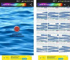 Jadwal pasang surut air laut 2020.para pemancing wajib mengatahui. Air Pasang Surut Malaysia On Windows Pc Download Free 1 0 Com Andromo Dev422782 App388885