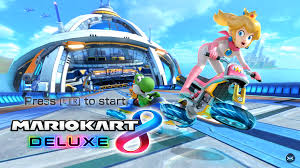Mario Kart 8 Deluxe Title Screen