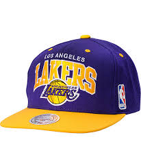Display your spirit and add to your collection with an officially licensed lakers locker room champs hats, snapbacks, and much more from the ultimate sports store. Nba Mitchell And Ness Los Angeles Lakers Snapback Hat Zumiez