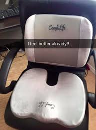However, when you sit in a chair for many hours, blood if you constantly shift and move around in a chair in order to get comfortable, you can make an average chair more comfortable by following a few steps. 18 Products That Ll Make Your Desk A Lot More Comfortable