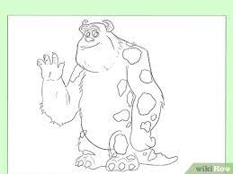 Kids, teens, and adults will discover their hidden dra. How To Draw Sully From Monster S Inc 10 Steps With Pictures