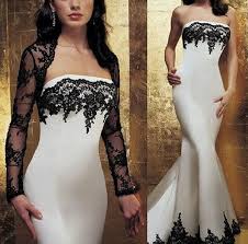 Black And White Evening Gowns With Sleeves Pin On Luxurious Gowns