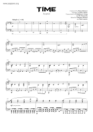 ☆ Hans Zimmer-Inception - Time Sheet Music pdf, - Free Score Download ☆