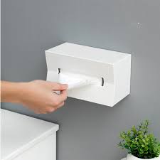 8 1pc Wall Mounted Tissue Box Durable