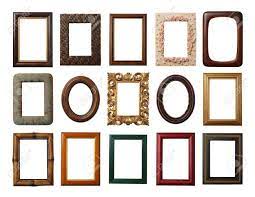 Simply keep in mind what size your photos are and match them to the correct picture frame sizes. 15 Different Frames Isolated On White Stock Photo Picture And Royalty Free Image Image 15450912
