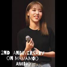 Solar, moonbyul, wheein, and hwasa. My 2nd Anniversary On Mamamoo Amino Mamamoo Amino