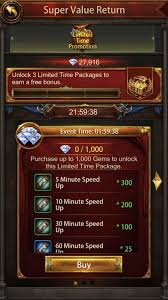 To increase the reach of their power. How To Get Really Good Deal In Game Purchases Evony The King S Return Guide Wiki