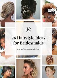 Styling your hair for a wedding isn't always easy, so we're here to help with our pick of stylish 36 best wedding guest hairstyles to fall in love with. 26 Wedding Hairstyles For Bridesmaids Of All Hair Types The Everygirl