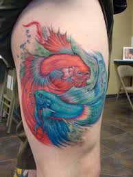 Fighting Fish Tattoo Google Search Betta Fish Tattoo Tattoos Tattoos With Meaning