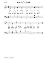 We did not find results for: God Is So Good Hymnary Org