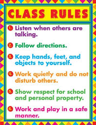 ctp6296 class rules learning chart