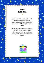 Jack And Jill Kids Video Song With Free Lyrics Activities Kids Video Songs Nursery Rhymes Lyrics Children Songs Lyrics