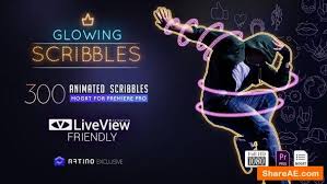 It is based on timeline editing this free download has many other effects and options to allow you for making any change. Videohive Glowing Scribbles Premiere Pro Free After Effects Templates After Effects Intro Template Shareae