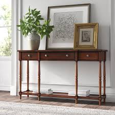 Beaumont 60 Console Table In 2020 Wood Console Table Console Table Sofa Table Styling