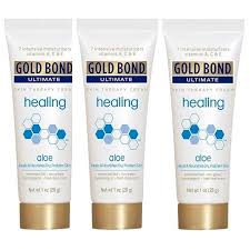 Dermatologist tested and hypoallergenic, gold bond ultimate healing lotion has the power to get skin back to healthy, yet is still gentle enough to use on find also gold bond ultimate fragrance free for sensitive skin. Gold Bond Ultimate Healing Cream With Aloe 1 Ounce Travel Size 3 Tubes Yankee Bath Body