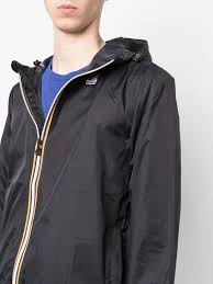 K-Way Le Vrai Claude 3.0 Hooded Jacket | Black | FARFETCH HK