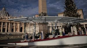 It's the world's largest basilica of christianity, nested into the heart of the vatican city, with its 186 metres of length (218 if we consider. In A Tough Year A Nativity Scene That Has Had Problems The New York Times