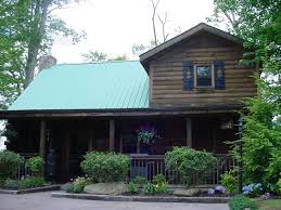 This cabin has a full kitchen, a gas fireplace and a. Exterior Of This Large Pigeon Forge Cabin Rental Near Dol Flickr